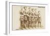 Pacha Troupe (Troupe Hadji Mohamed). [Une flèche désigne Pacha]-null-Framed Giclee Print