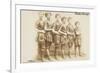 Pacha Troupe (Troupe Hadji Mohamed). [Une flèche désigne Pacha]-null-Framed Giclee Print