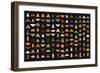 Pachanga Moths from Ecuador-Belen Mena-Framed Giclee Print