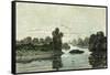 Pachitea River, 1869, Peru-null-Framed Stretched Canvas