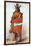 Pachtuwa-Chta, an Arikara Warrior, 1833-Karl Bodmer-Framed Giclee Print