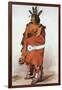 Pachtuwa-Chta, an Arikara Warrior, 1833-Karl Bodmer-Framed Giclee Print