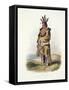 Pachtuwa-Chta, an Arrikkara Warrior-Karl Bodmer-Framed Stretched Canvas