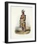 Pachtuwa-Chta, an Arrikkara Warrior-Karl Bodmer-Framed Giclee Print