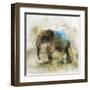 Pachyderm Dance 2-Ken Roko-Framed Art Print