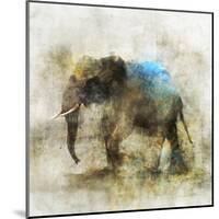 Pachyderm Dance 2-Ken Roko-Mounted Art Print