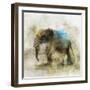 Pachyderm Dance 2-Ken Roko-Framed Art Print