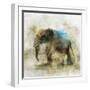 Pachyderm Dance 2-Ken Roko-Framed Art Print