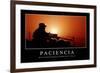 Paciencia. Cita Inspiradora Y Póster Motivacional-null-Framed Photographic Print