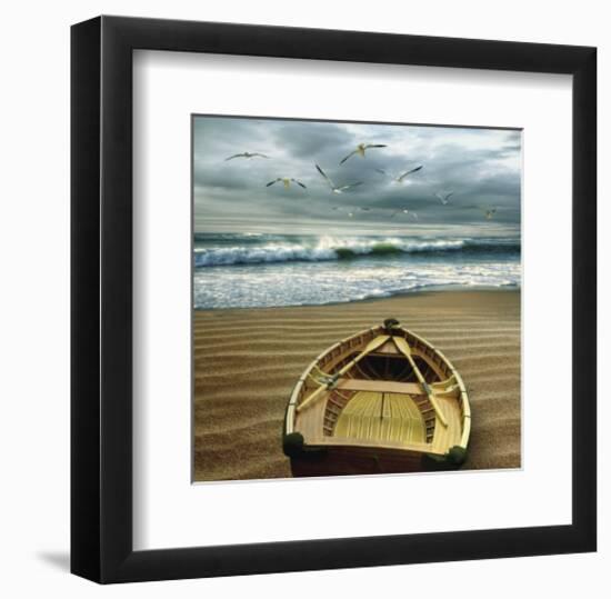 Pacific 6:00 am-Carlos Casamayor-Framed Art Print