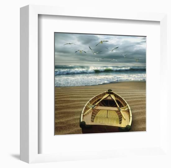 Pacific 6:00 am-Carlos Casamayor-Framed Art Print