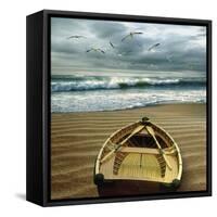 Pacific 6:00 AM-Carlos Casamayor-Framed Stretched Canvas