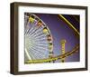 Pacific Amusement Park-null-Framed Art Print