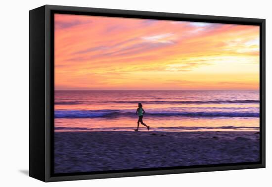 Pacific Beach, San Diego, California-Stuart Westmorland-Framed Stretched Canvas