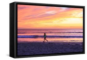 Pacific Beach, San Diego, California-Stuart Westmorland-Framed Stretched Canvas