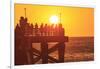 Pacific Beach sunset, San Diego, California, USA-Stuart Westmorland-Framed Photographic Print