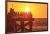 Pacific Beach sunset, San Diego, California, USA-Stuart Westmorland-Framed Photographic Print