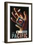 Pacific Cigarettes-null-Framed Art Print