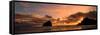 Pacific City II-Ike Leahy-Framed Stretched Canvas