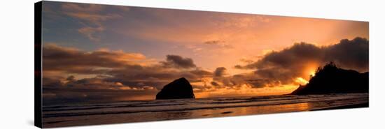 Pacific City II-Ike Leahy-Stretched Canvas