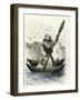 Pacific Coast Fisher 1869, Peru-null-Framed Giclee Print