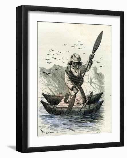 Pacific Coast Fisher 1869, Peru-null-Framed Giclee Print