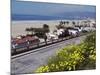 Pacific Coast Highway and Malibu Viewed from Palisades Park, Santa Monica, California, USA-Ethel Davies-Mounted Photographic Print