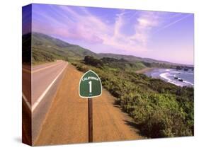 Pacific Coast Highway, California Route 1 near Big Sur, California, USA-Bill Bachmann-Stretched Canvas