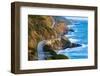 Pacific Coast Highway (Highway 1) at Southern End of Big Sur, California-Doug Meek-Framed Photographic Print