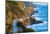 Pacific Coast Highway (Highway 1) at Southern End of Big Sur, California-Doug Meek-Mounted Photographic Print