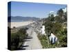 Pacific Coast Highway, Santa Monica, California, USA-Ethel Davies-Stretched Canvas