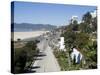 Pacific Coast Highway, Santa Monica, California, USA-Ethel Davies-Stretched Canvas