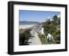 Pacific Coast Highway, Santa Monica, California, USA-Ethel Davies-Framed Photographic Print