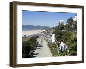 Pacific Coast Highway, Santa Monica, California, USA-Ethel Davies-Framed Photographic Print