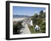 Pacific Coast Highway, Santa Monica, California, USA-Ethel Davies-Framed Photographic Print