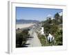 Pacific Coast Highway, Santa Monica, California, USA-Ethel Davies-Framed Photographic Print