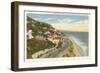 Pacific Coast Highway, Santa Monica, California-null-Framed Art Print