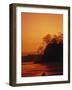 Pacific Coast Rain Forest at Dusk, Costa Rica-Robert Houser-Framed Photographic Print