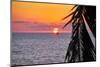 Pacific Coast Sunset, Puerto Vallarta, Mexico-George Oze-Mounted Photographic Print