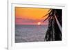 Pacific Coast Sunset, Puerto Vallarta, Mexico-George Oze-Framed Photographic Print