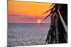 Pacific Coast Sunset, Puerto Vallarta, Mexico-George Oze-Mounted Photographic Print