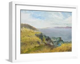 Pacific Coast View-Arnie Fisk-Framed Art Print