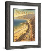 Pacific Coast-Kerne Erickson-Framed Art Print