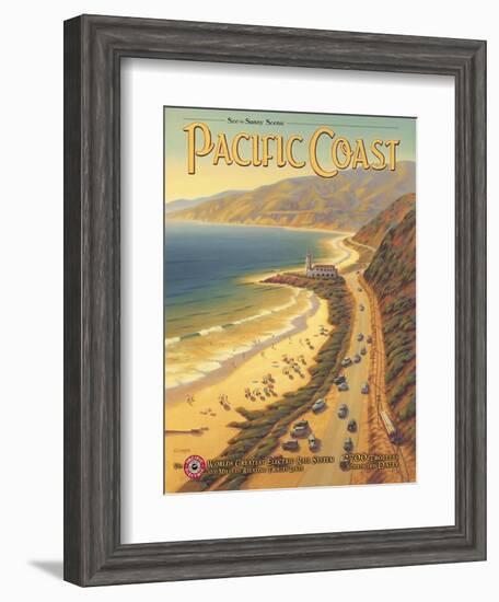 Pacific Coast-Kerne Erickson-Framed Art Print