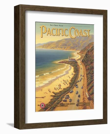 Pacific Coast-Kerne Erickson-Framed Art Print