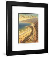 Pacific Coast-Kerne Erickson-Framed Art Print