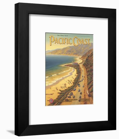 Pacific Coast-Kerne Erickson-Framed Art Print