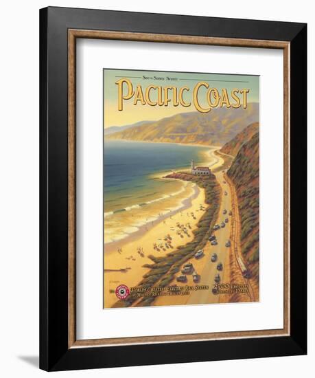 Pacific Coast-Kerne Erickson-Framed Art Print