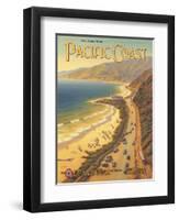 Pacific Coast-Kerne Erickson-Framed Art Print