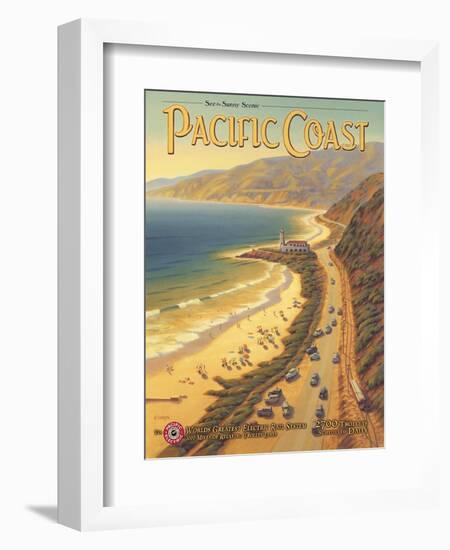 Pacific Coast-Kerne Erickson-Framed Art Print